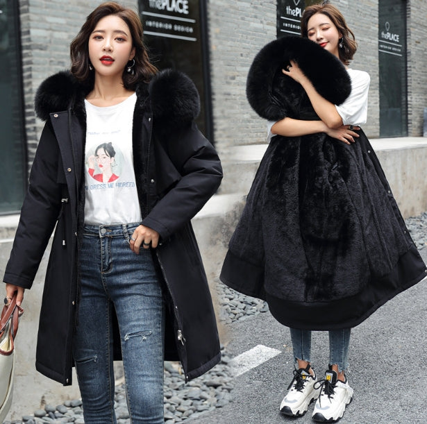 Oversized Daunenjacke