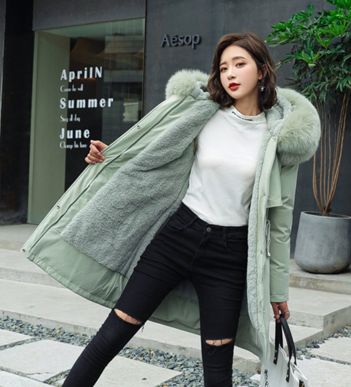 Oversized Daunenjacke