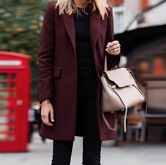Eleganter Trenchcoat Damen Einfache Knotung