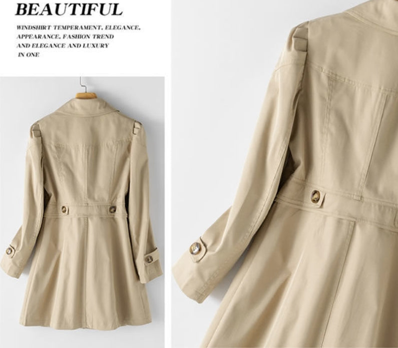 Eine stylische Trenchjacke für alle Gelegenheiten